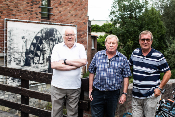 Banner op Heule Watermolen