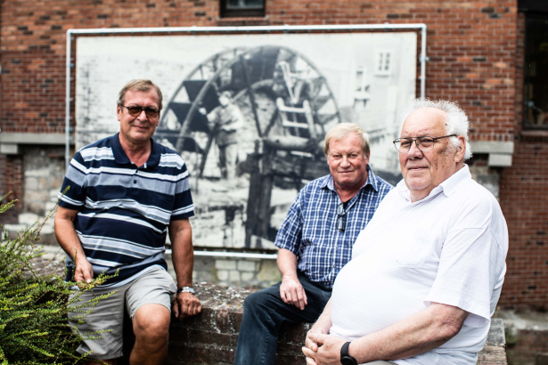 Banner op Heule Watermolen