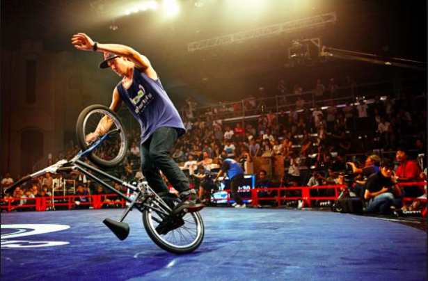 Kenny Belaey op BMX