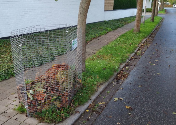 bladkorf voor herfstbladeren