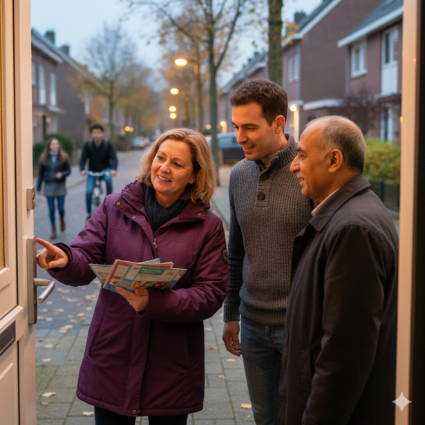 burgers geven advies