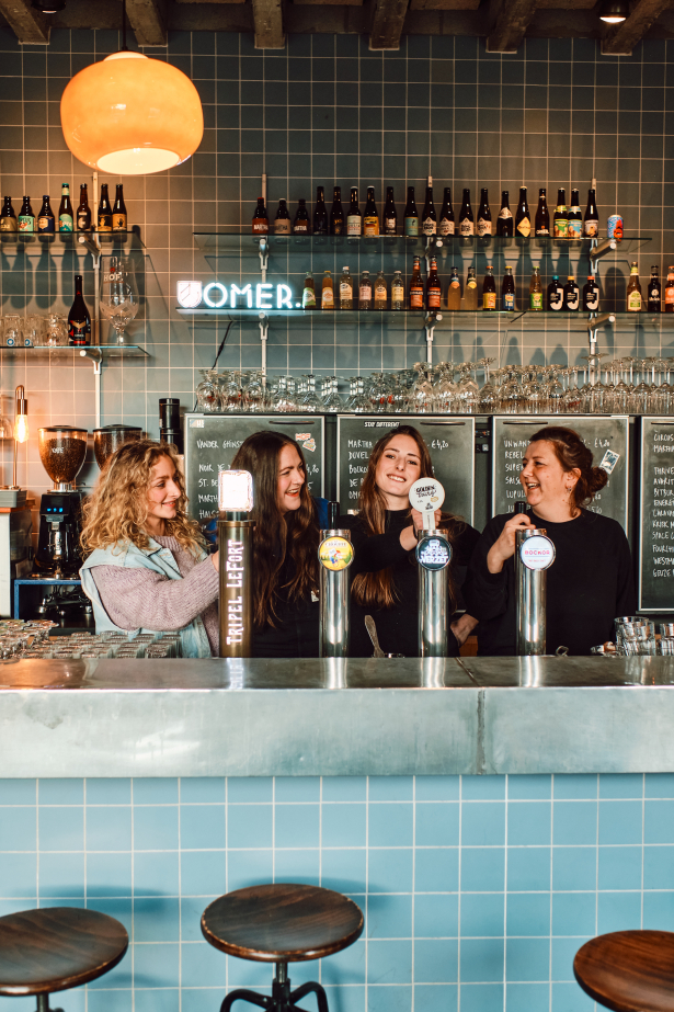 Julia, Maaike, Zoë en Nelle