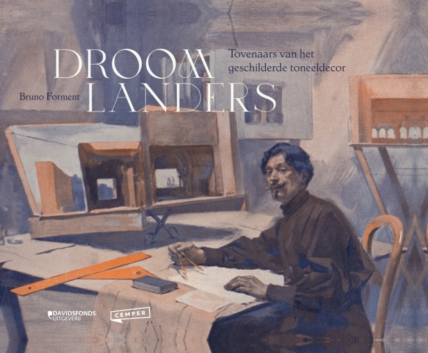 Tekening van René Lelong, 1910. Cover Droomlanders.