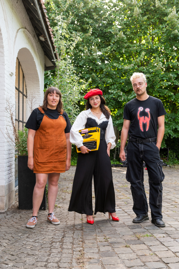 Gaël, Veronica en Maarten