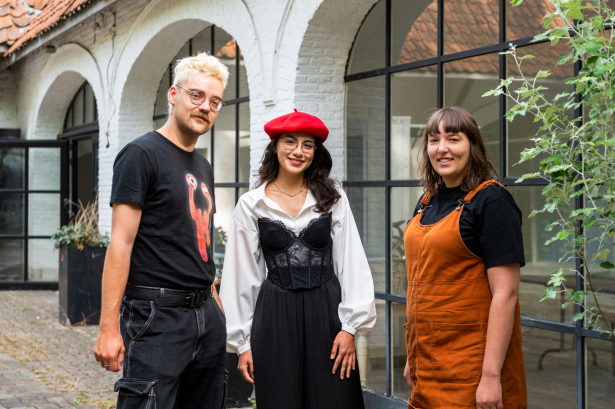 Maarten, Veronica en Gaël