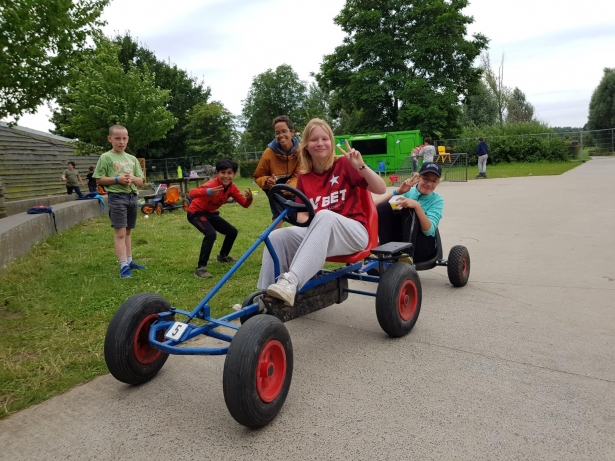 gocarts op De Warande