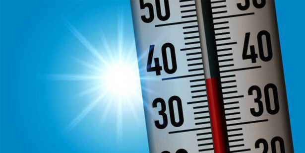 hitteplan thermometer zon