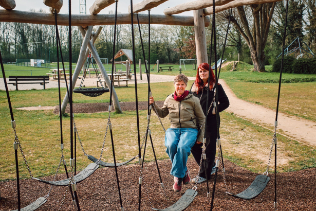 Bieke en Laurie