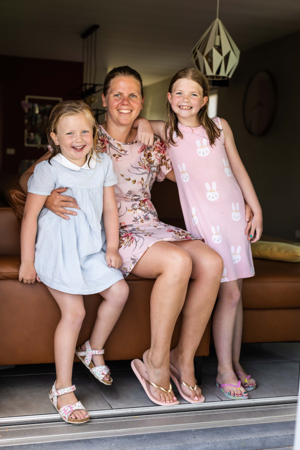 Jolien, Margot en Juliette