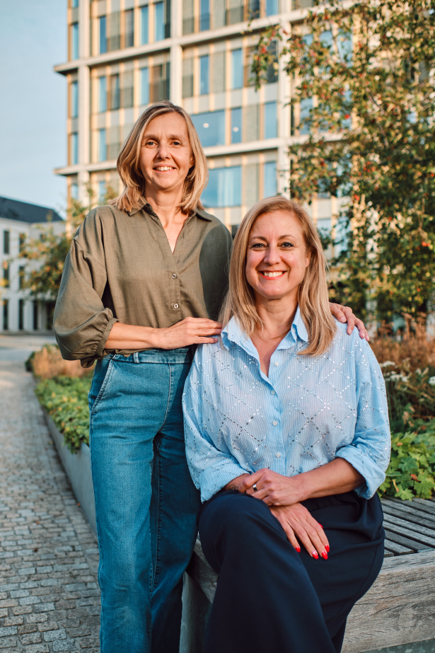 Mieke en Isabel