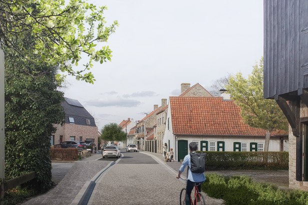 Knokstraat Aalbeke render