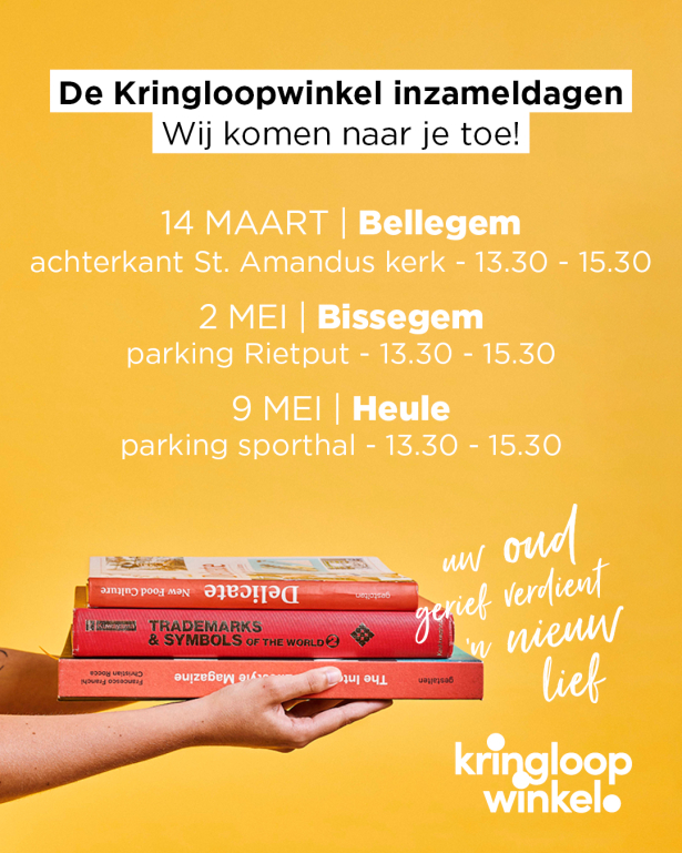 Kringloopwinkel inzameldagen