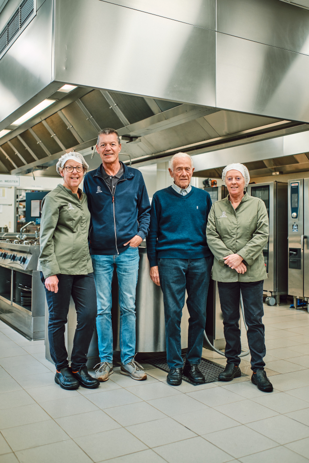 Anja, Pascal, Romain en Carine