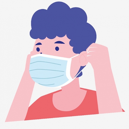 Mondmasker - aandoen
