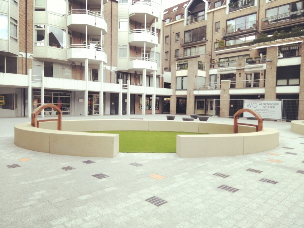 Pannaring overbekeplein Kortrijk