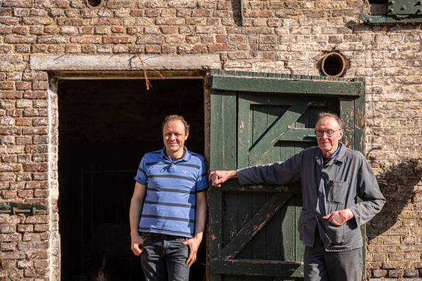 Patriek en zijn vader