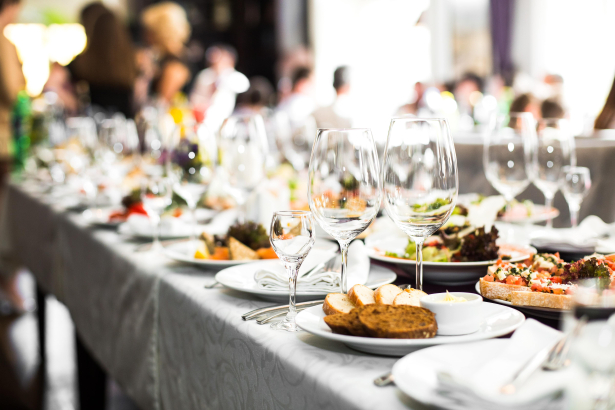 buffet van catering