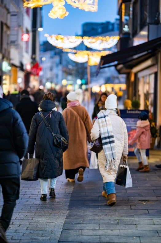 kerstshoppen