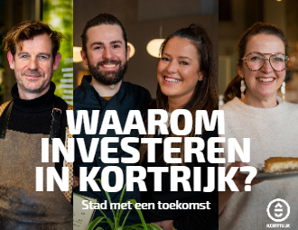 Brochure 'Waarom investeren in Kortrijk?'