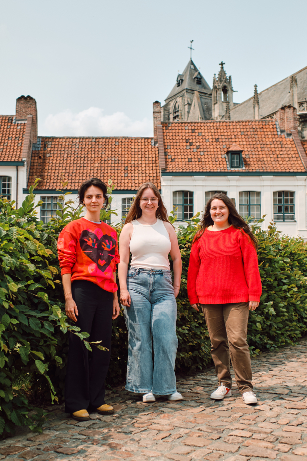 Alice, Loeke en Silke