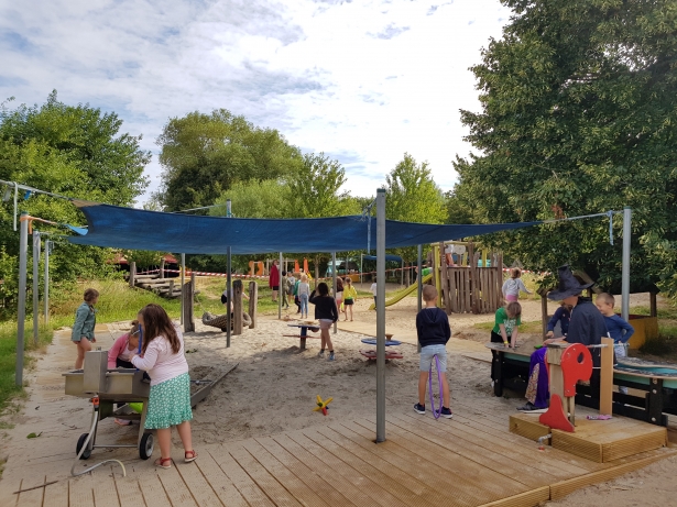 Zandspeelplaats Wasper zomer 2020