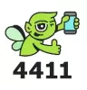 Illustratie van een groen mannetje met vleugels. Hij houdt zijn smartphone vast en steekt zijn duim omhoog